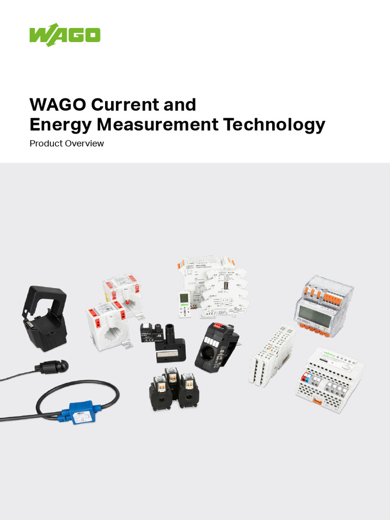 Current and Energy Measurement Technology 60505188 | PDF | Transformer ...