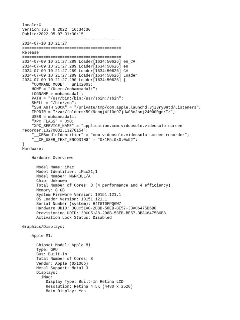 Screen cast 7 pdf computing computer hardware