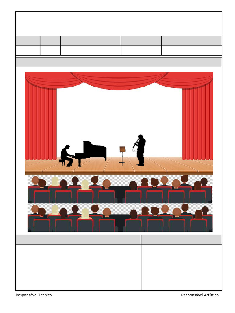 Mapa de Palco - Recital de Oboé | PDF