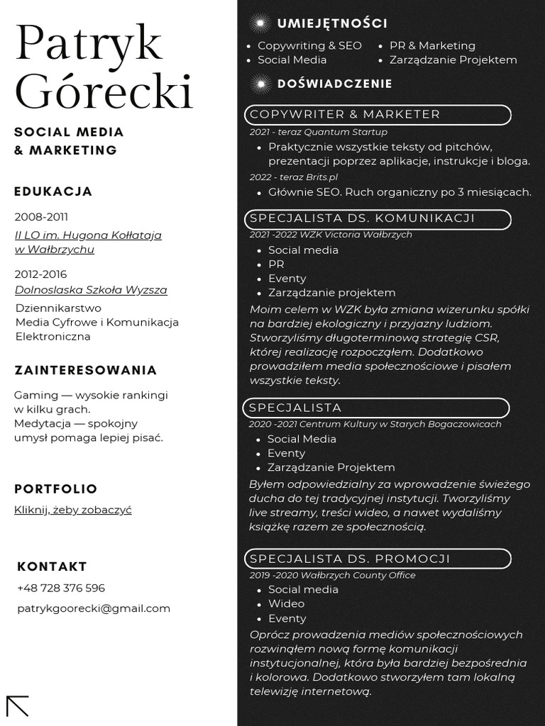 CV PL | PDF