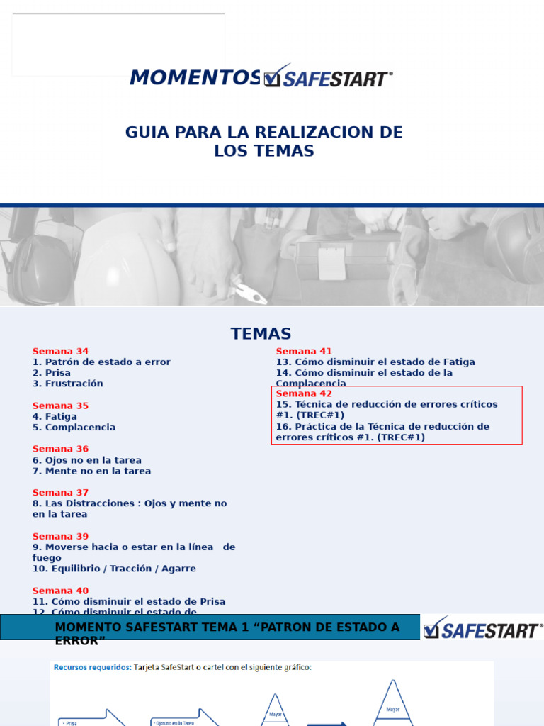 Momentos Safestart Del Tema 01 Al 16 | PDF | Tecnología