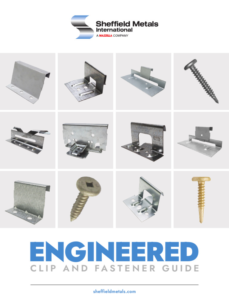 Sheffield Metals Fastener Guide | PDF | Building Engineering | Building ...