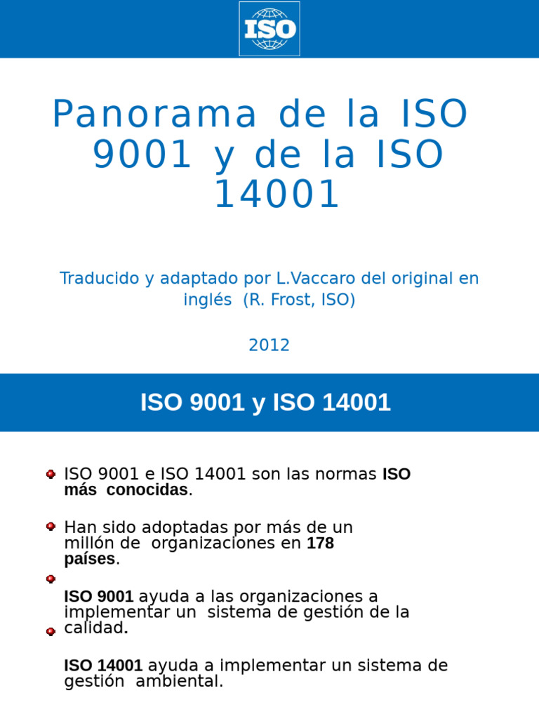 Guía de ISO 9001 y 14001 | PDF | Calidad (comercial) | Iso 9000
