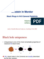 Roberto Emparan - Einstein in Mordor: Black Rings in Hi-D General Relativity