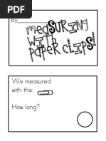 Download Measuring With Paper Clips by moomooclancy SN78982780 doc pdf