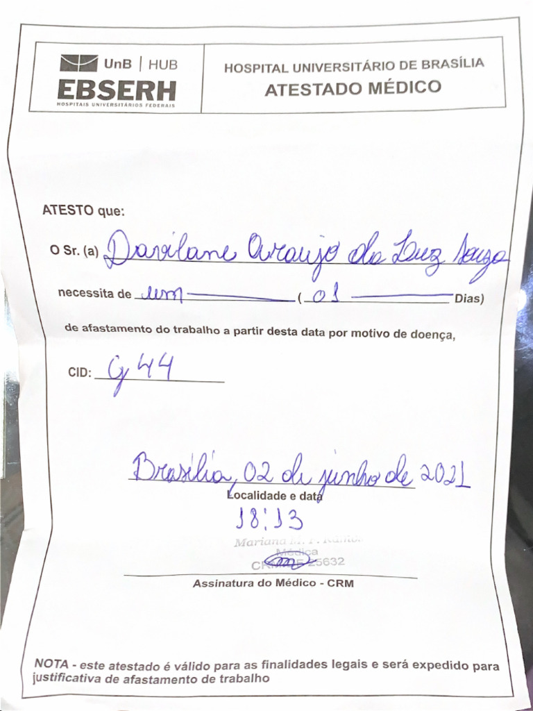 Atestado Medico | PDF