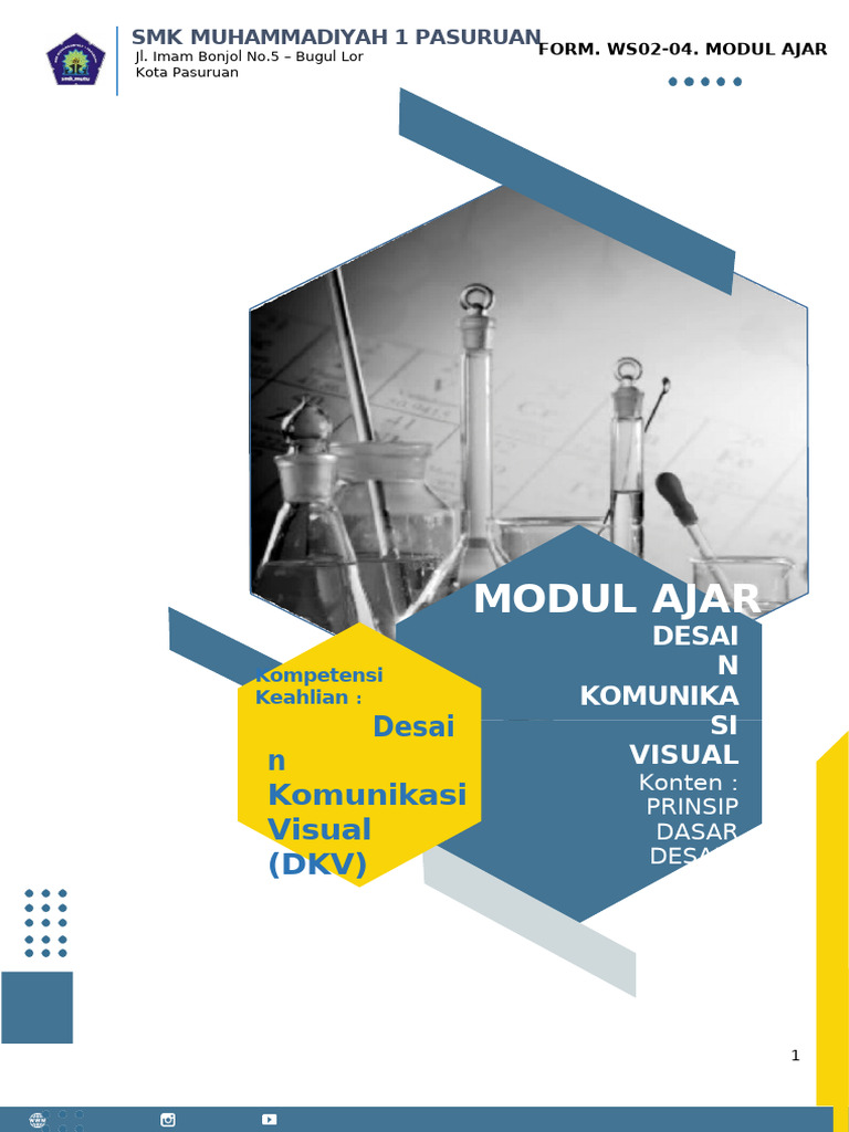 Modul Ajar Desain Komunikasi Visual | PDF | Bisnis | Seni