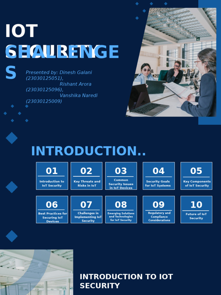 IoT Security Challenges and Solutions | PDF | Security | Computer Security