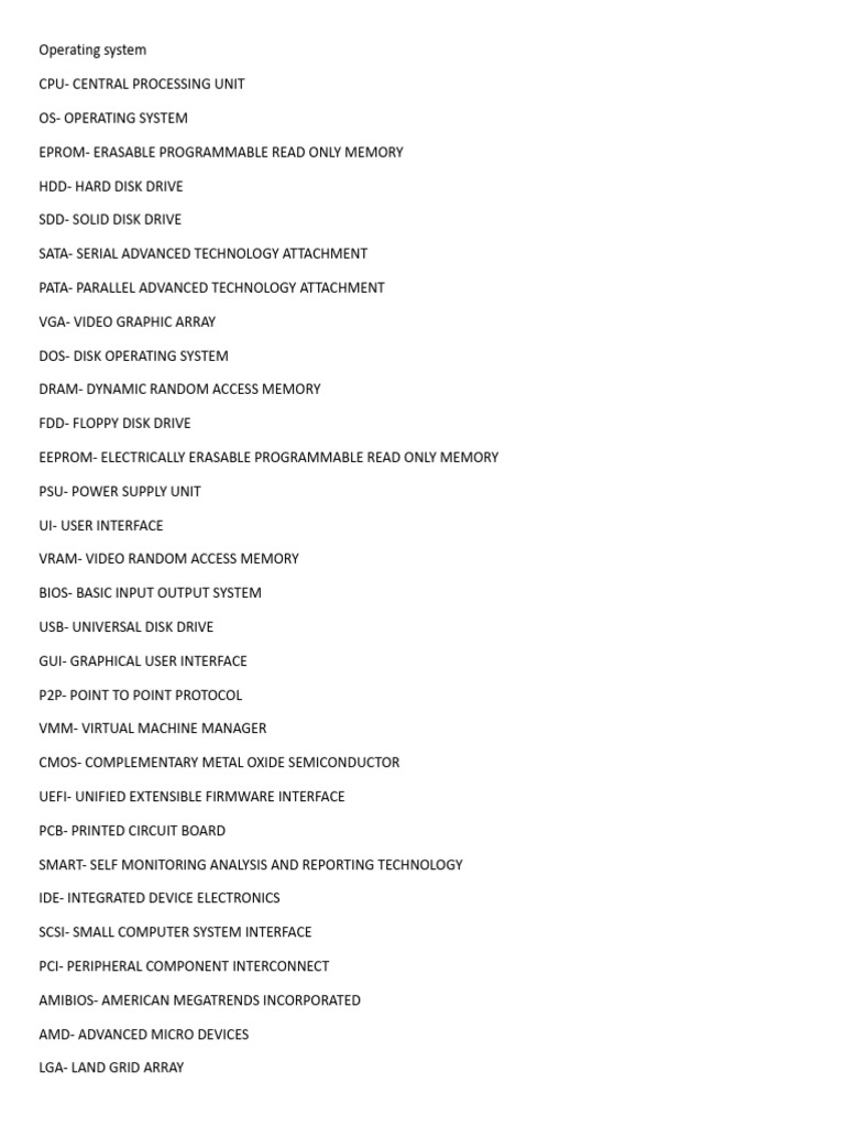 REVIEWER Operating System | PDF | Operating System | Kernel (Operating ...