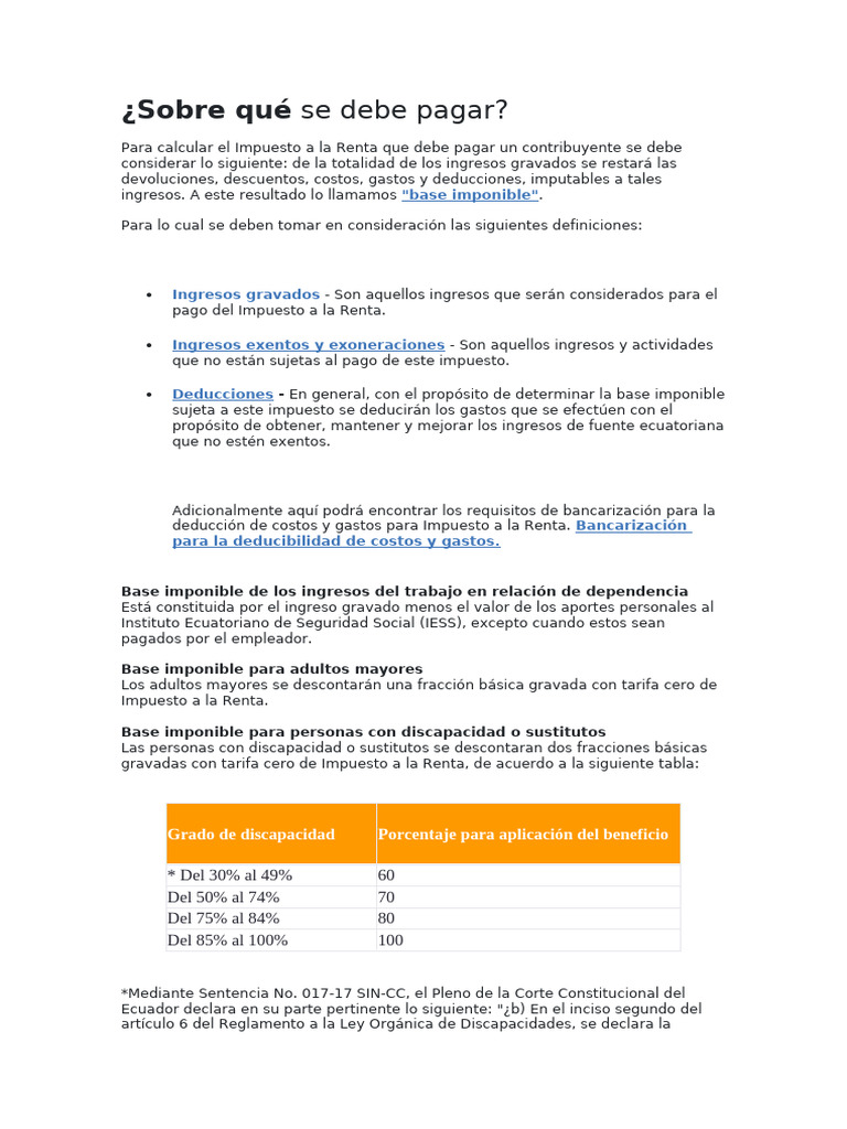 Impuesto | PDF | Impuesto sobre la renta | Impuestos