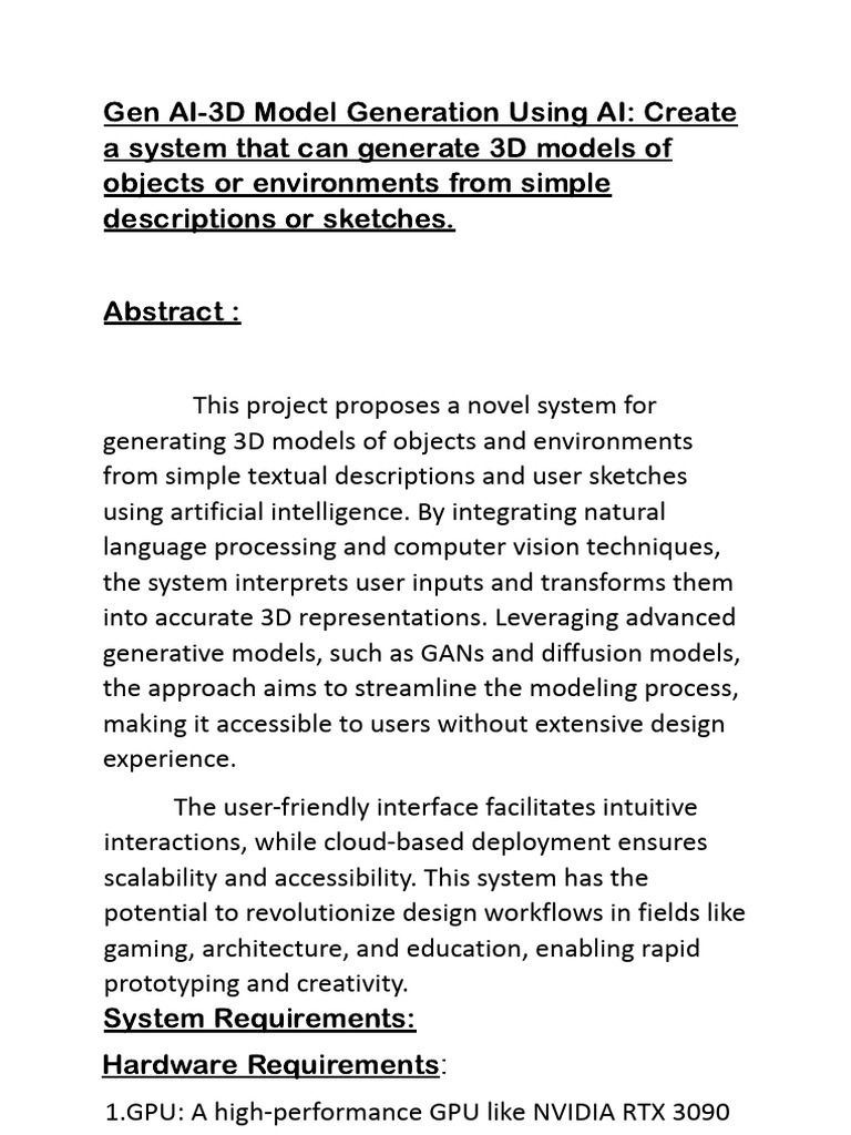 Gen Ai Nash Phase 3 | PDF | Augmented Reality | 3 D Computer Graphics