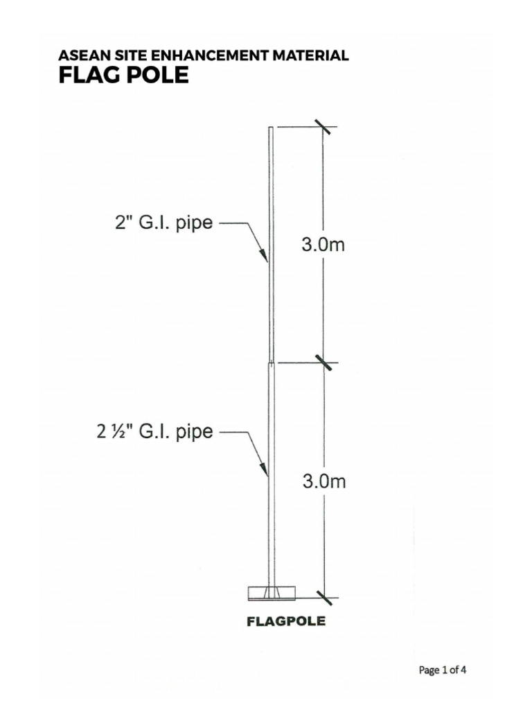 Drawing Perspective Flag Pole | PDF