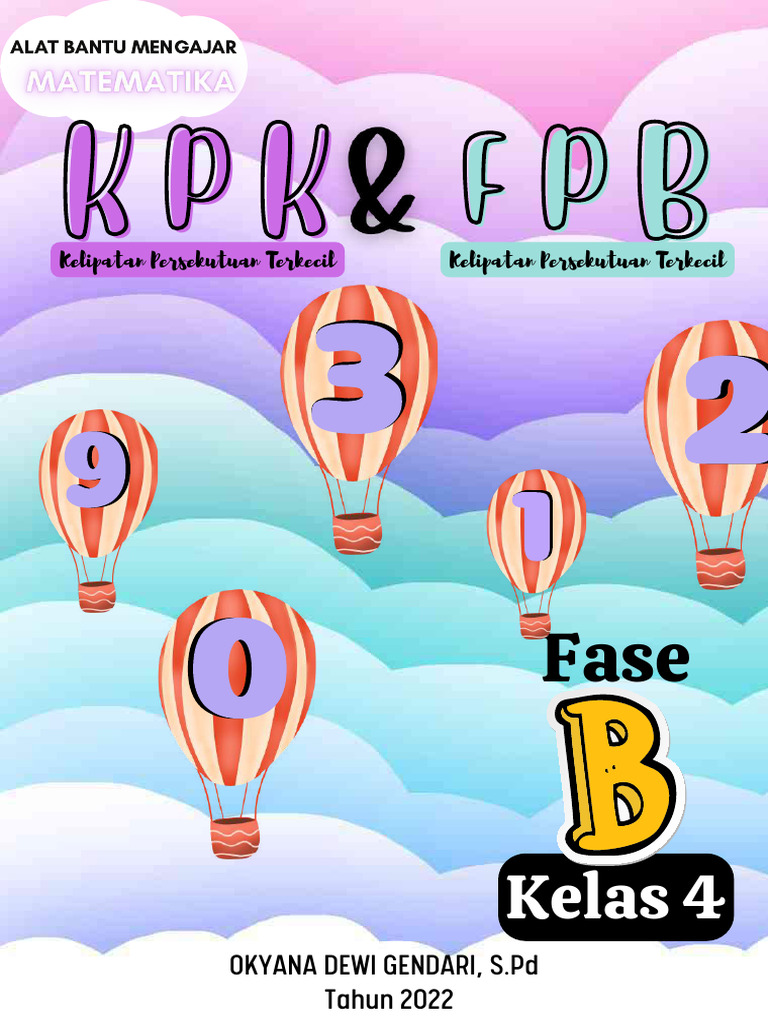 Modul Ajar KPK dan FPB Kelas 4 | PDF