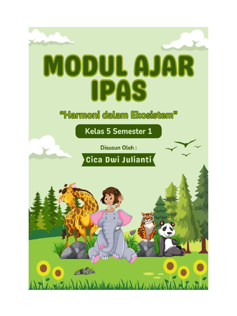 Modul Ajar IPAS: Rantai Makanan SD V | PDF | Ilmu Sosial | Kesehatan ...