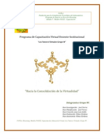 Módulo de Capacitación, "Propuesta"