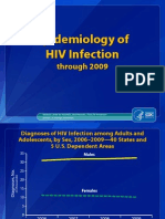 Epidemiology of HIV Infection: Through 2009