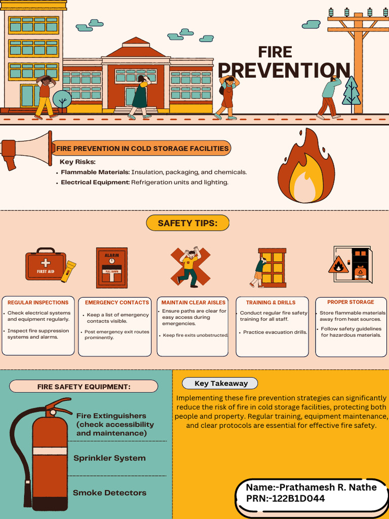 Fire Safety in Cold Storage | PDF | Fire Safety | Occupational Safety ...