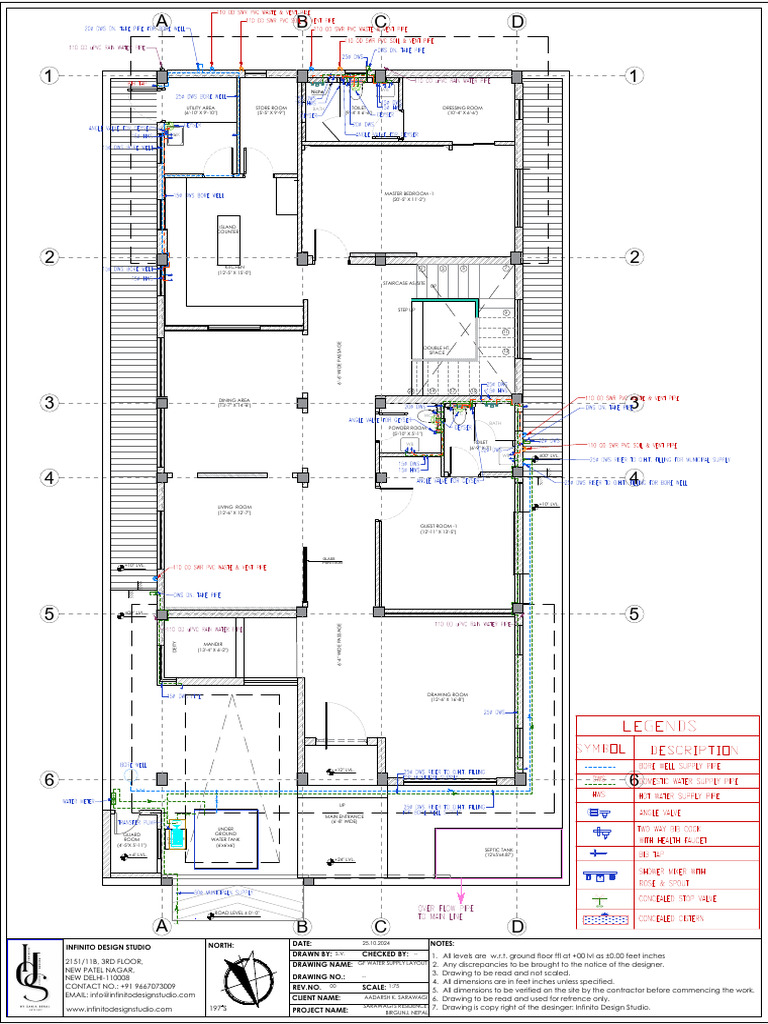 Sarawagi Residence Water Supply Layout | PDF | Home | Queensland ...