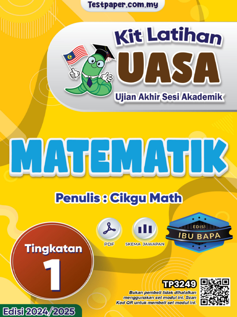 Ujian Matematik Tingkatan 1 2024/2025 | PDF | Teaching Methods & Materials