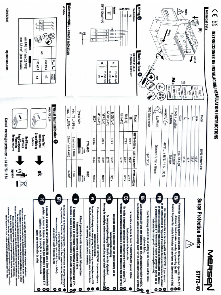 Mersen User Manual | PDF