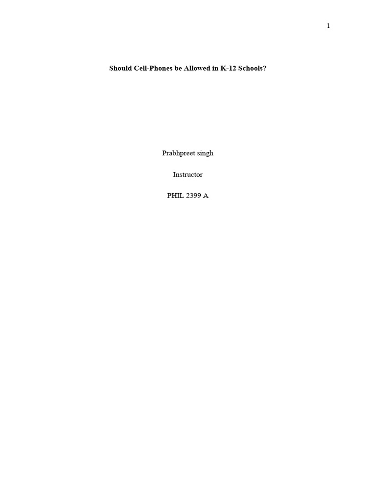 Project Proposal & Annotated Bibliography | PDF | Learning | Mobile Phones