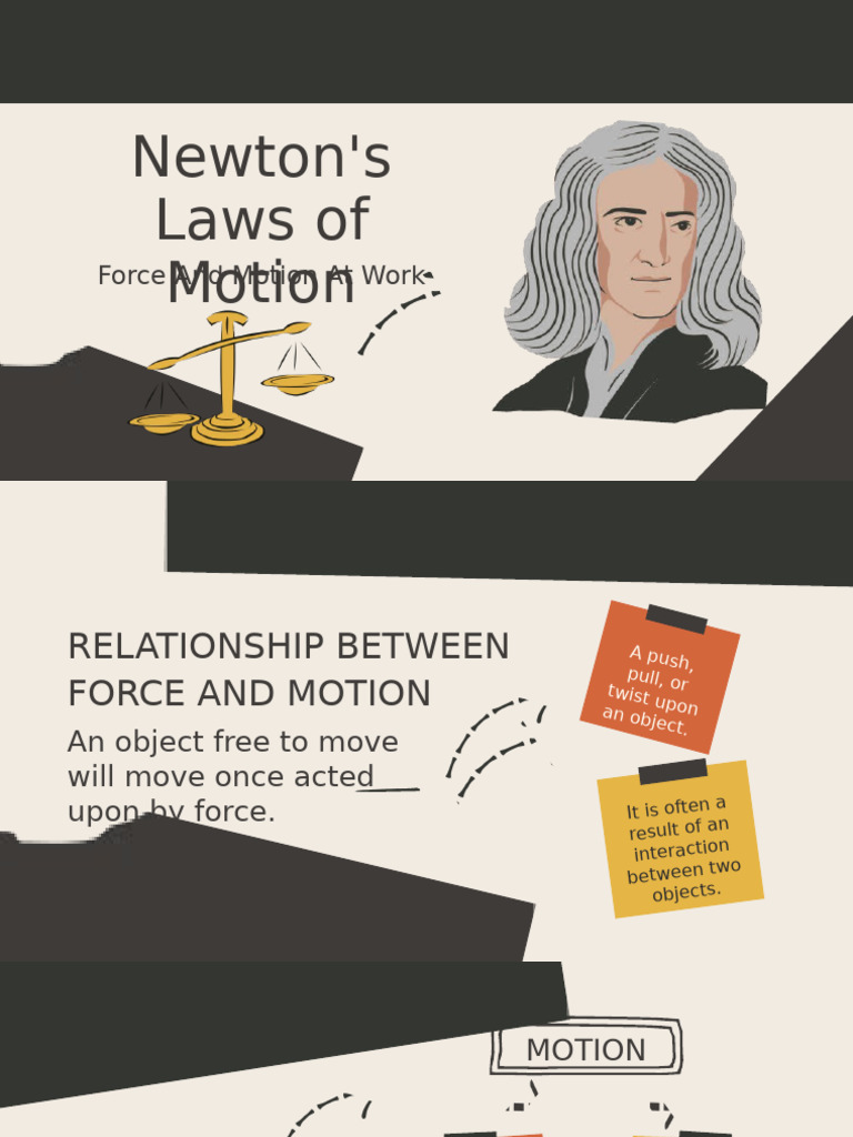 Newton's Laws: Force and Motion | PDF | Force | Acceleration
