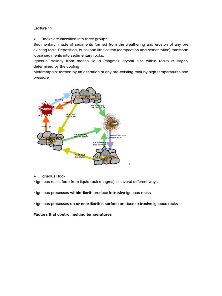 Keys of Igneous and Metamorphic Rocks | PDF | Magma | Igneous Rock