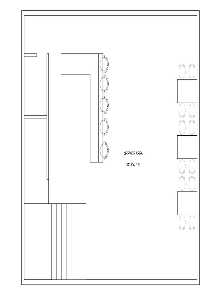 Restaurant Plan Model | PDF