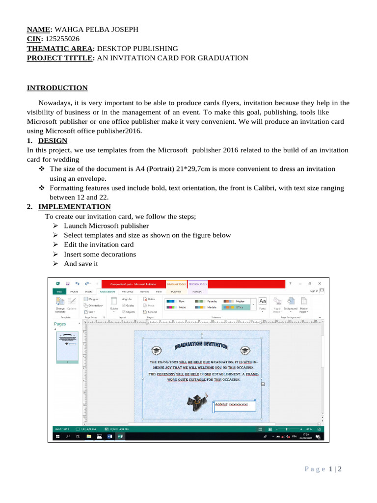 Wahga Desktop Publishing-2 | PDF