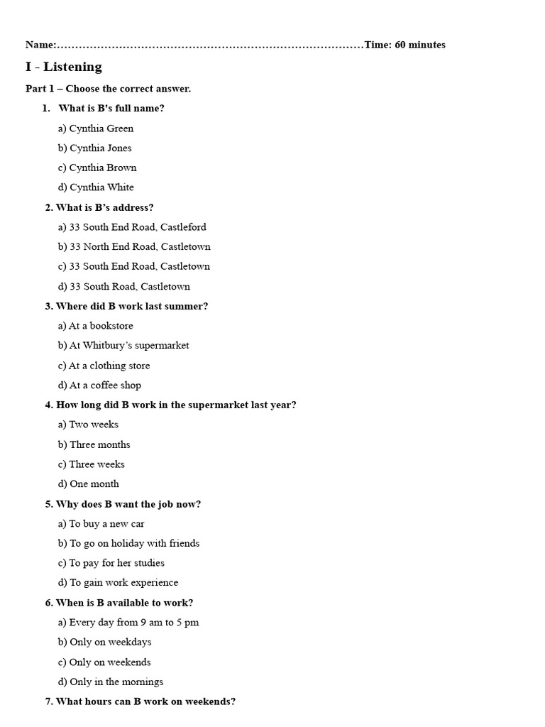 Peter's test | PDF