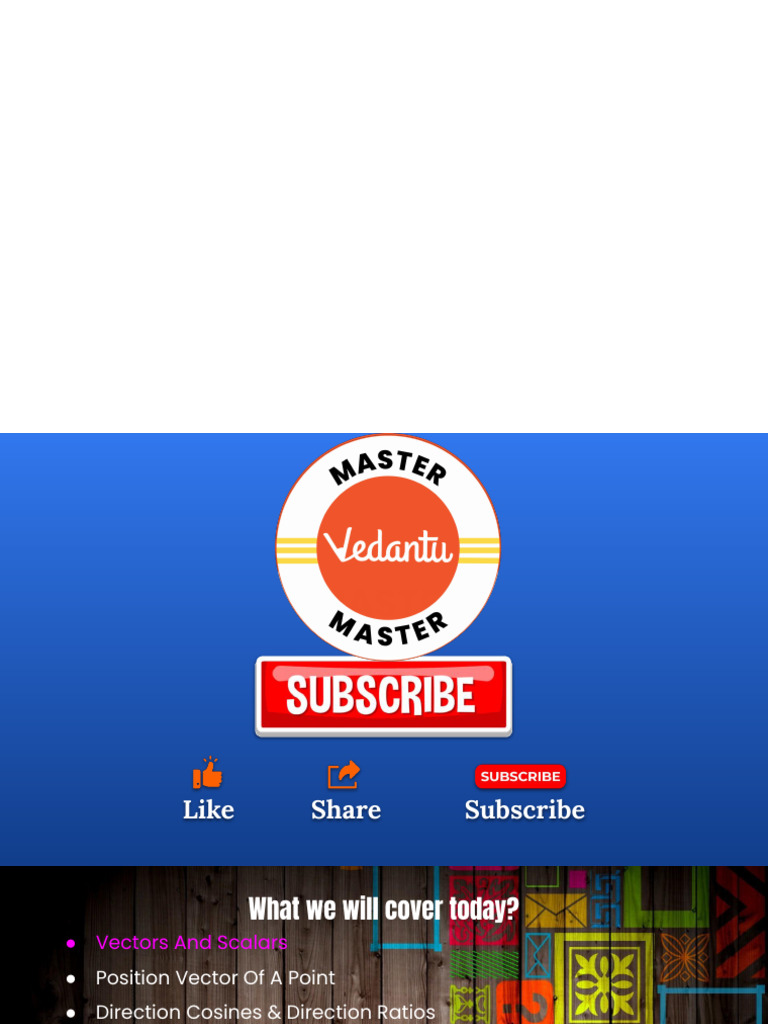 Class 12 Vector Algebra Overview Pdf Euclidean Vector Area