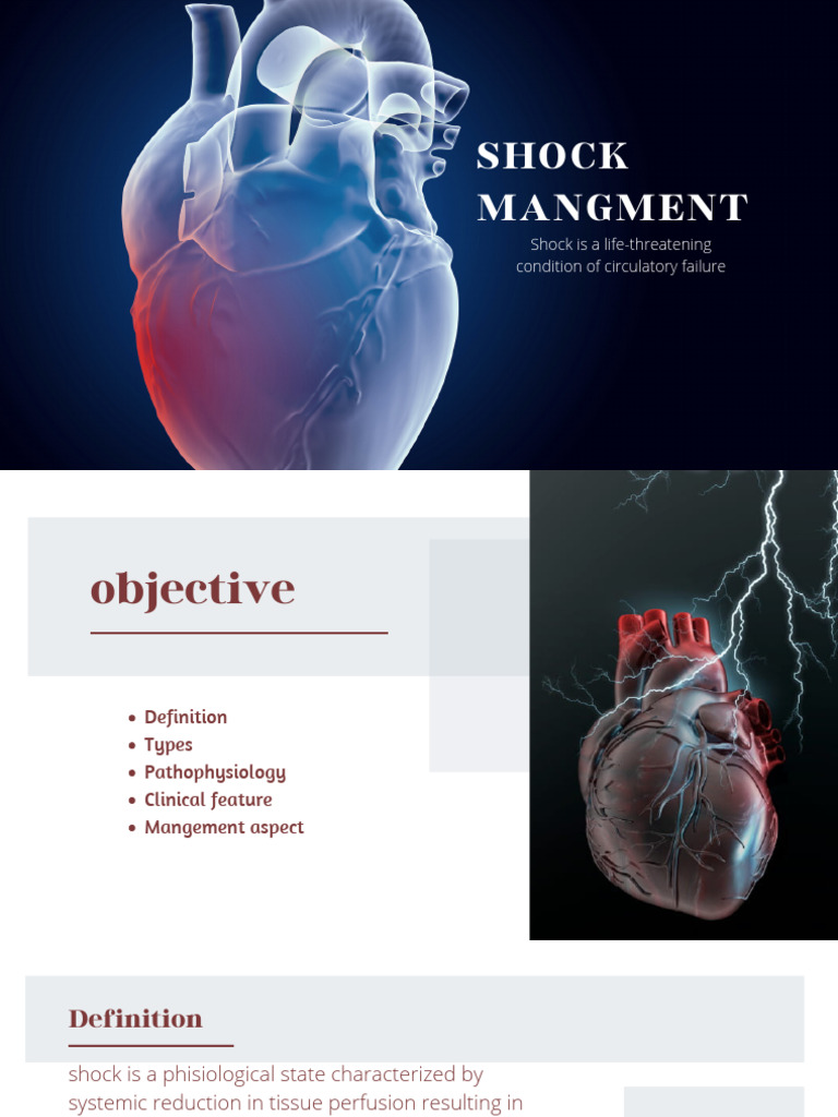 Understanding Shock: Types and Management | PDF | Shock (Circulatory ...