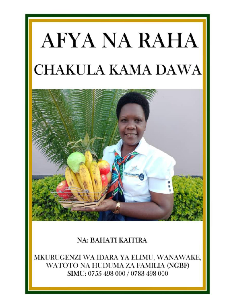Afya Na Raha | PDF