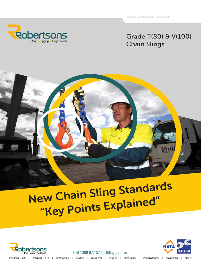 New Standards for Chain Slings Guide | PDF | Technology & Engineering