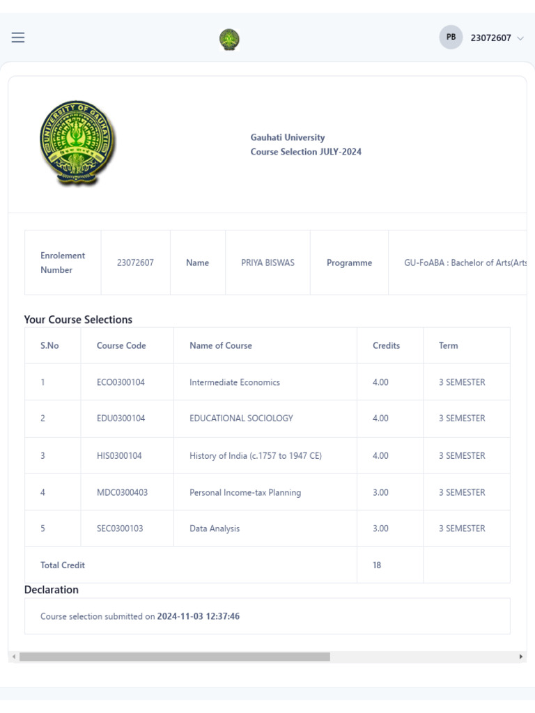 Students Portal | PDF