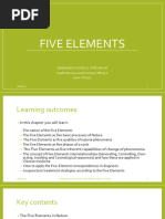 Five Element Correspondence Chart | PDF