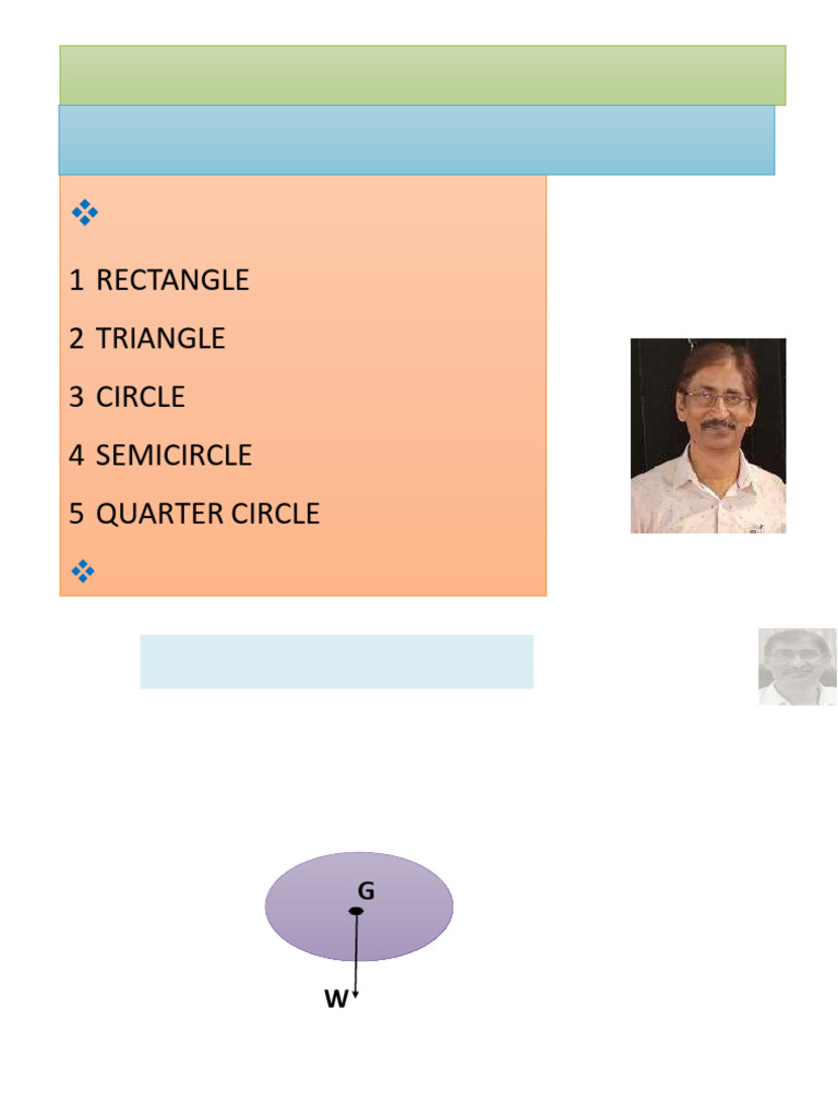 Centroid Calculations for Shapes | PDF | Area | Geometric Shapes