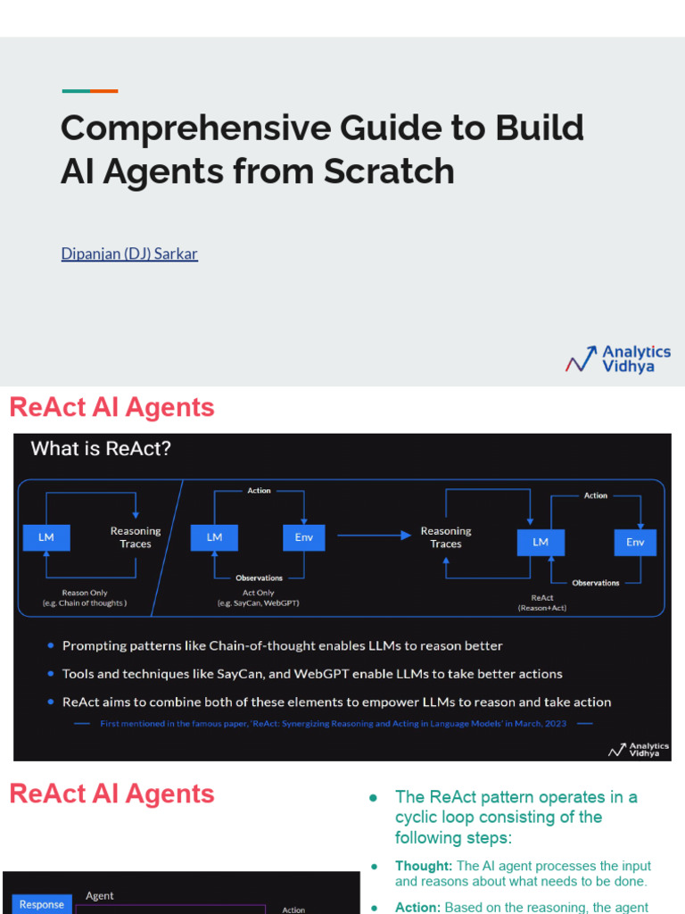 Build AI Agents from Scratch Guide | PDF | Artificial Intelligence ...