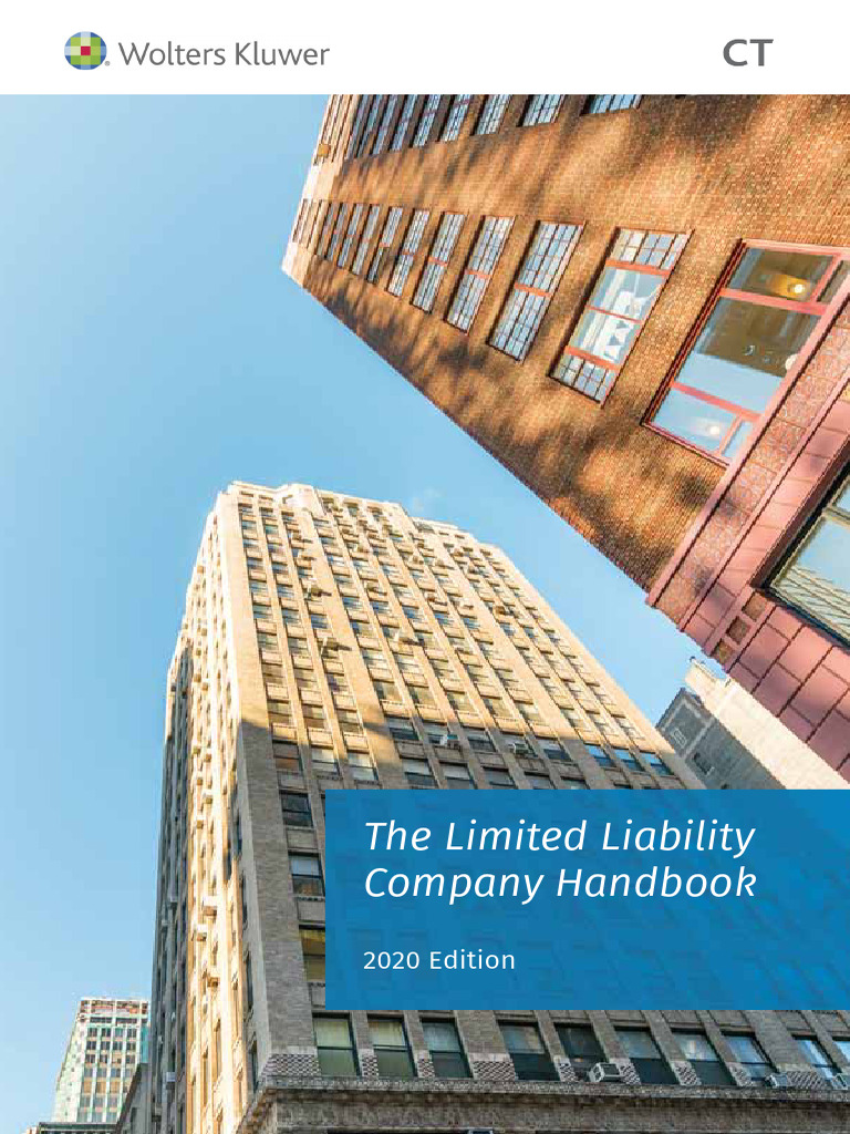 LLC Handbook: A Comprehensive Guide | PDF | Limited Liability Company ...