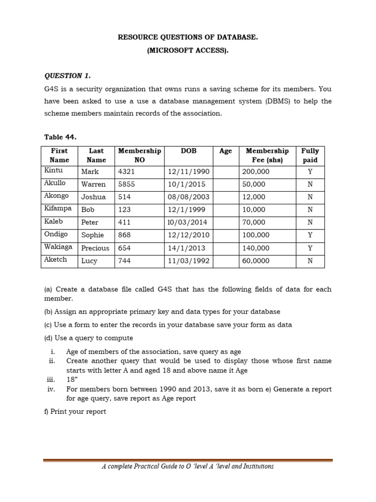 Database Management Guide for Schools | PDF | Databases | Database Index