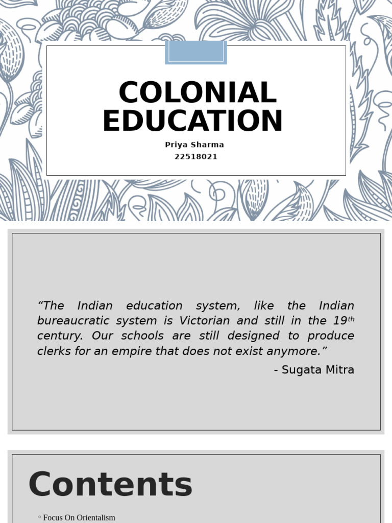 Impact of British Education in India | PDF | British Raj