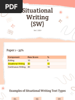 Situational Writing Formats and Tips | PDF