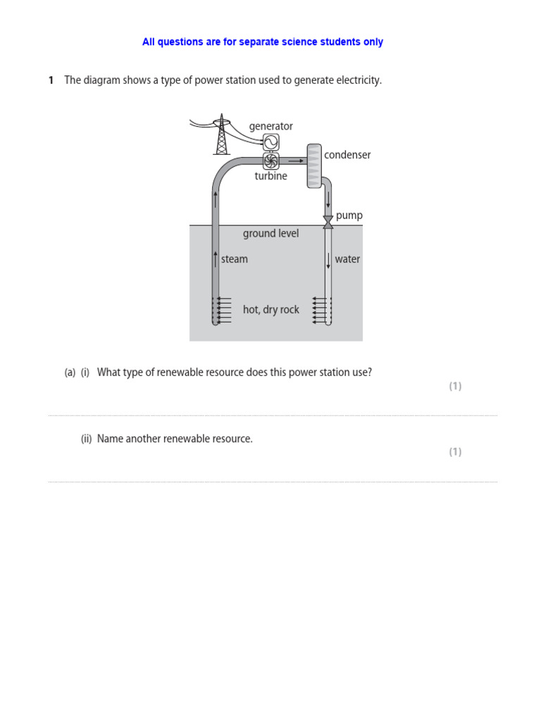 Renewable Energy Generation Explained | PDF | Power Station ...
