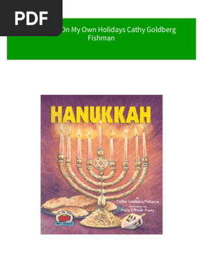 Hanukkah On My Own Holidays Cathy Goldberg Fishman all chapter instant download