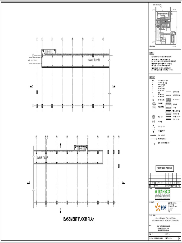 Cable Basement Layout and Plans | PDF | Electric Power | Electrical ...