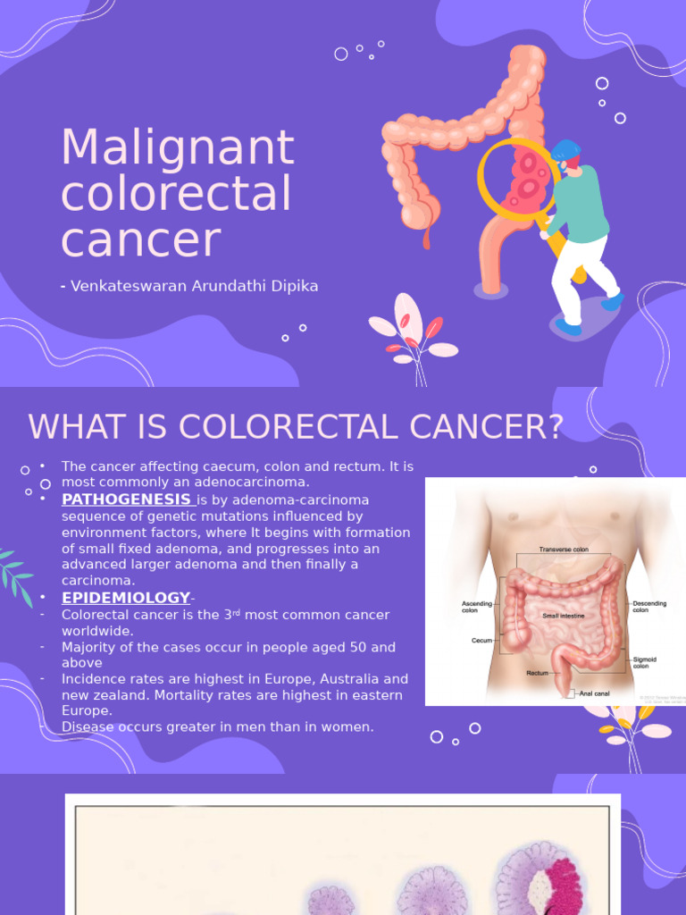 COLORECTAL CANCER!! | PDF | Colorectal Cancer | Cancer