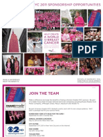 Komen Greater Nyc 2011 Sponsorship Opportunities: Make A Difference Reap The Benefits