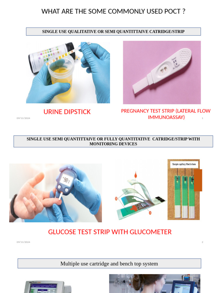 Common POCT Devices Overview | PDF