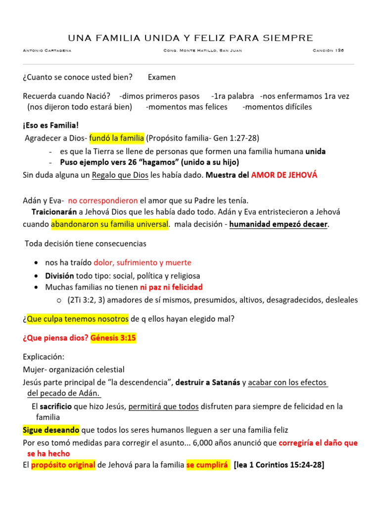 Familia Unida y Feliz para Siempre | PDF | Amor | Jesús