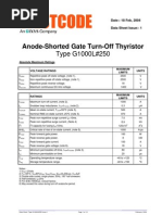 Gate Controlled Switch